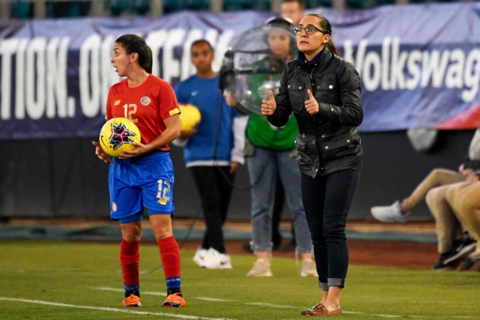 Amelia Valverde takes charge of Costa Rica at the World Cup for the second time (Getty Images)