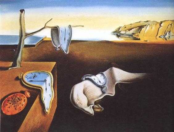 ‘The Persistence of Memory’ (1931), one of the artist’s most influential works (Salvador Dali)