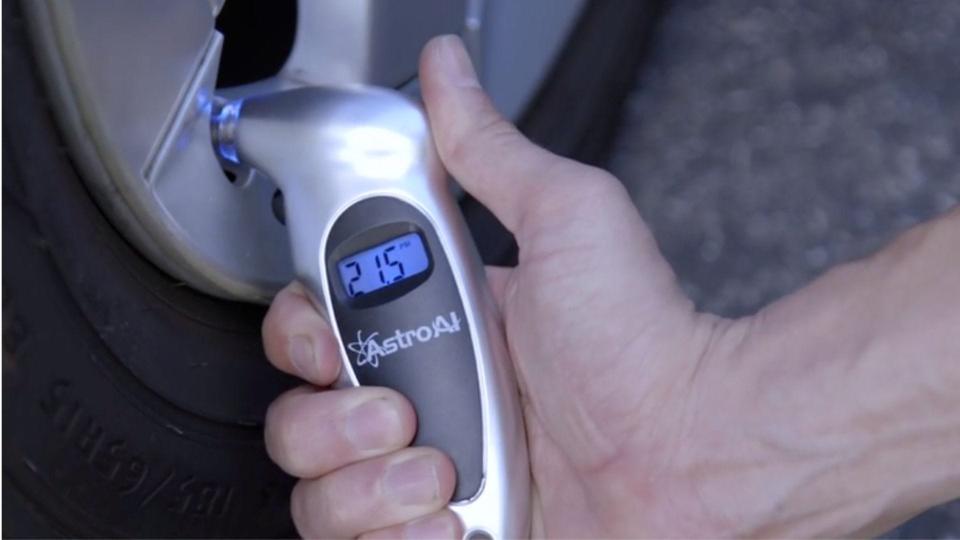 This tire pressure gauge is discounted today.