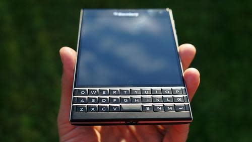 BlackBerry Passport keyboard