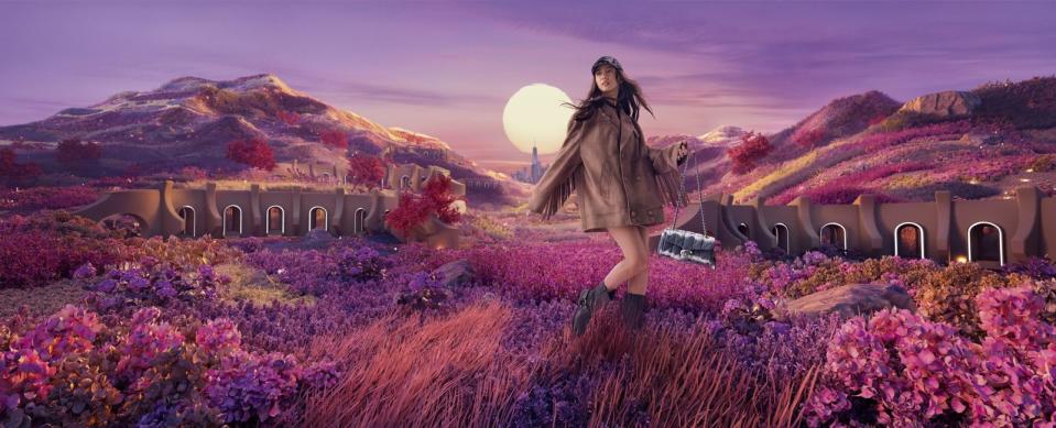 Kōki（木村光希）為COACH拍攝、以虛擬宇宙為背景的春季系列形象廣告。