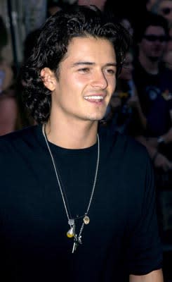 Orlando Bloom at the LA premiere of Walt Disney's Pirates Of The Caribbean: The Curse of the Black Pearl