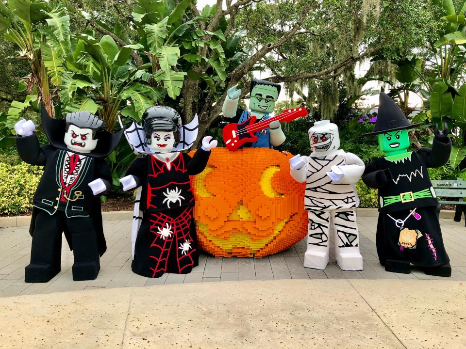 All three LEGOLAND parks in the U.S. will host Brick-or-Treat Presents Monster Party this Halloween season.