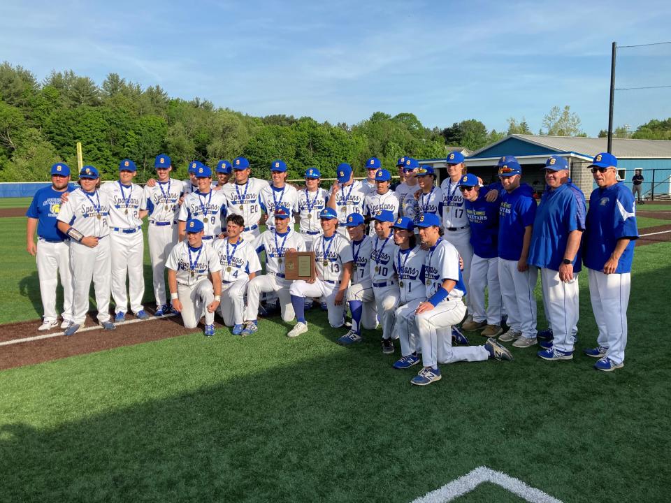 Maine-Endwell's Section 4 Class A baseball champions, May 25, 2022.