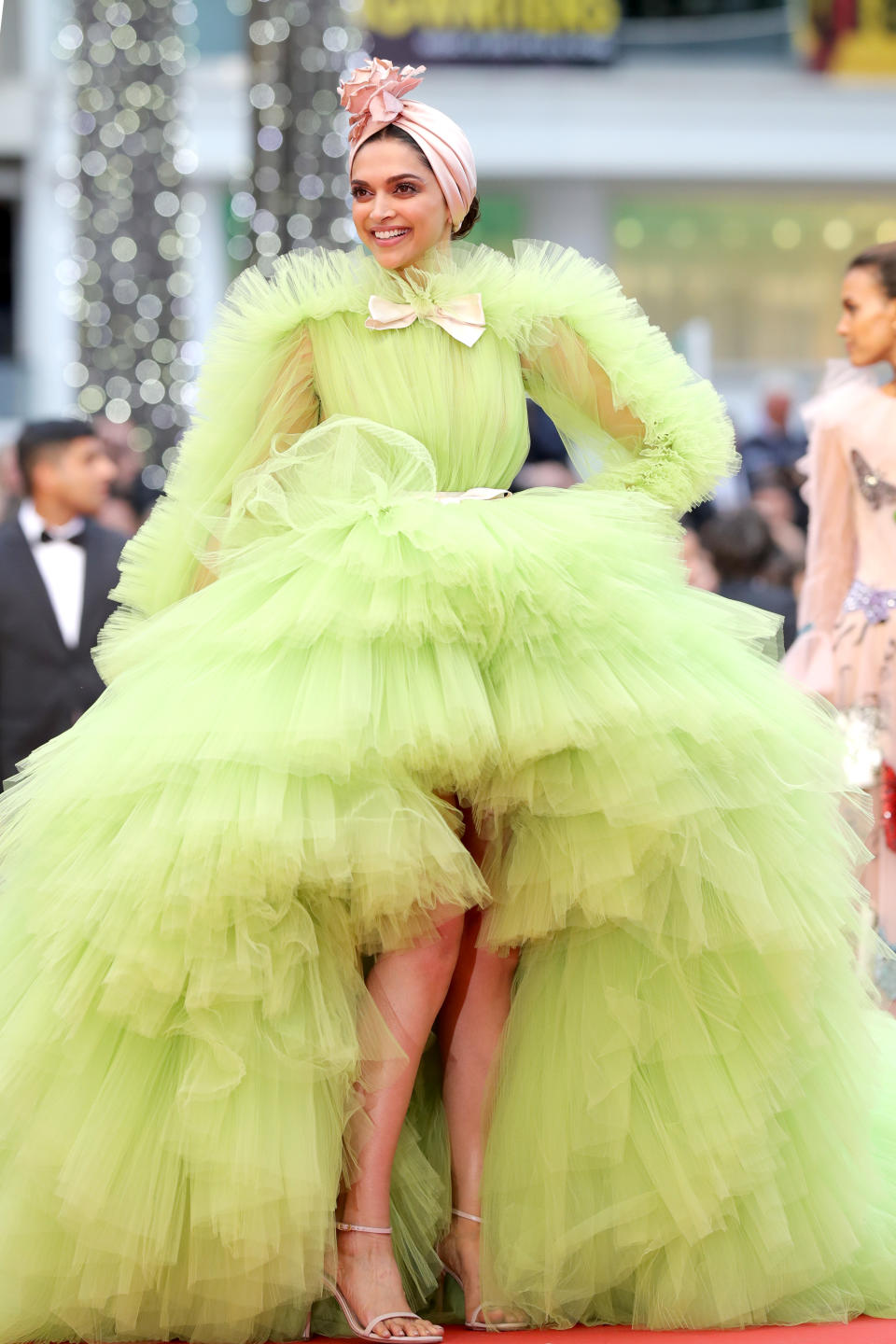 Wearing Giambattista Valli. <em>[Photo: Getty]</em>