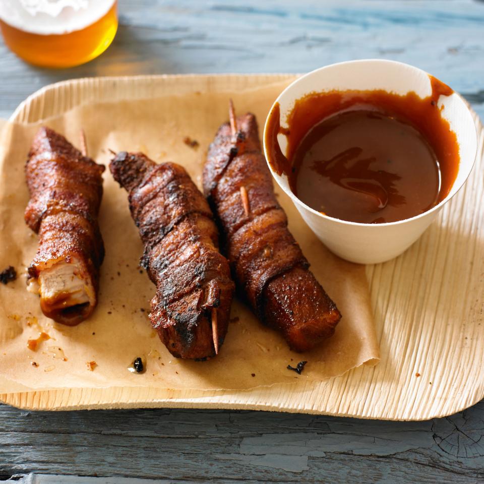 Bacon-Wrapped Pig Wings