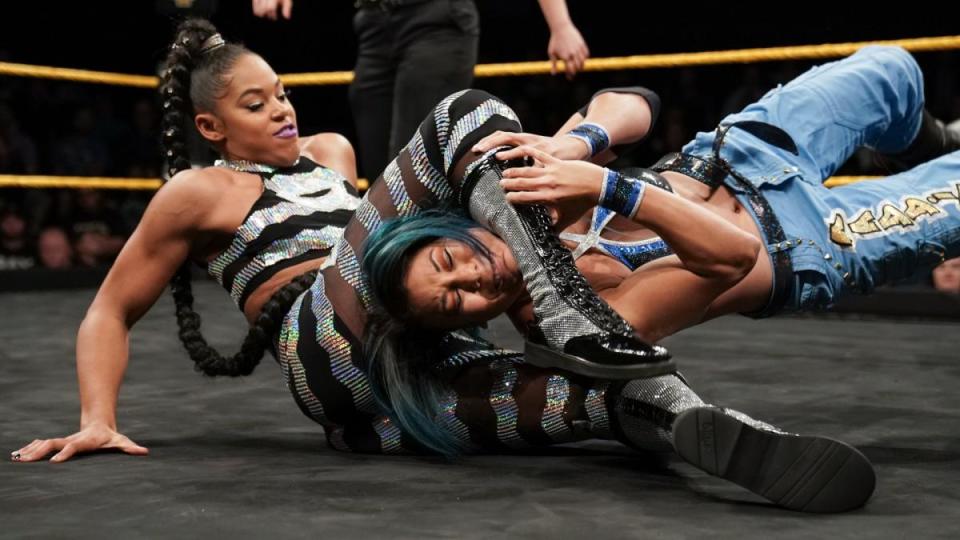 NXT star Bianca Belair. (Photo courtesy of WWE)