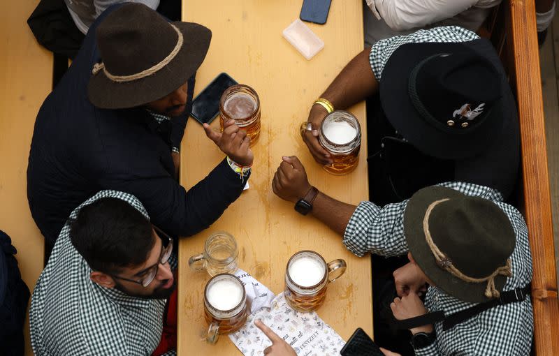 Munich kicks off the world's largest beer festival, the 187th Oktoberfest