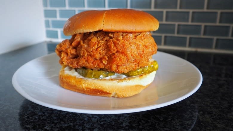 Copycat Popeyes Chicken Sandwich