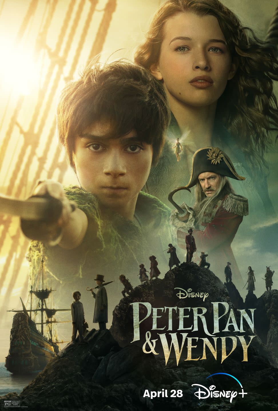 peter pan and wendy, peter pan and wendy poster