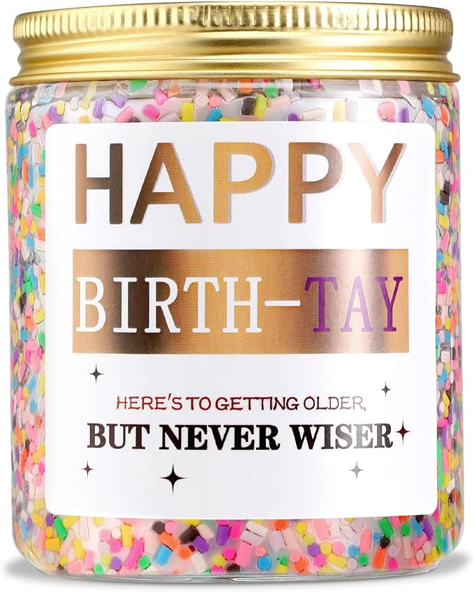 Sincerez Taylor Birthday Candle with Cake Scent