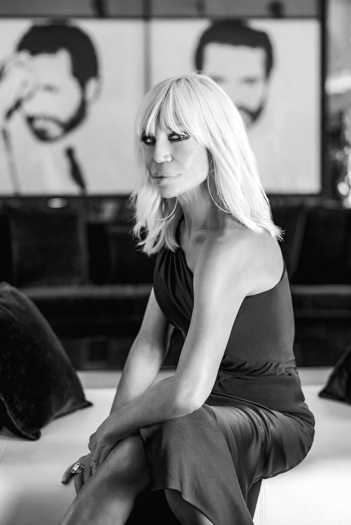 Donatella Versace as Seen by 12 Friends and Colleagues