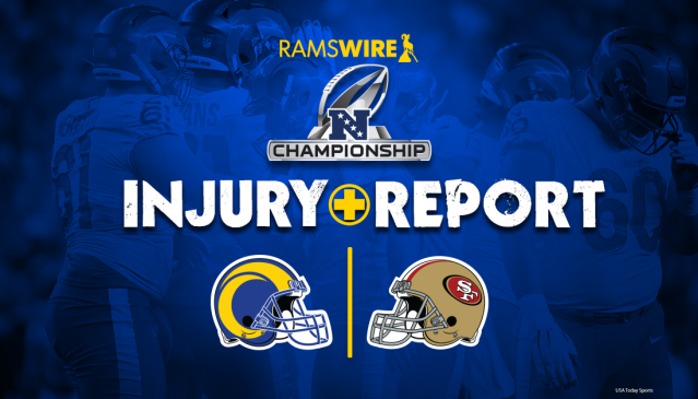 49ers - Rams Week 2 Injury Report