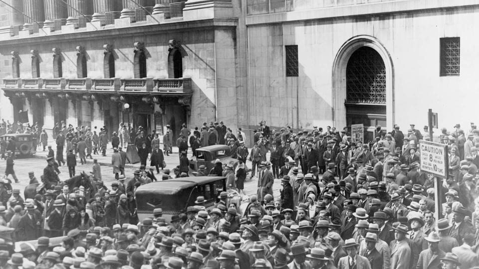 Black Tuesday, Stock Market Crash, Wall Street Crash of 1929