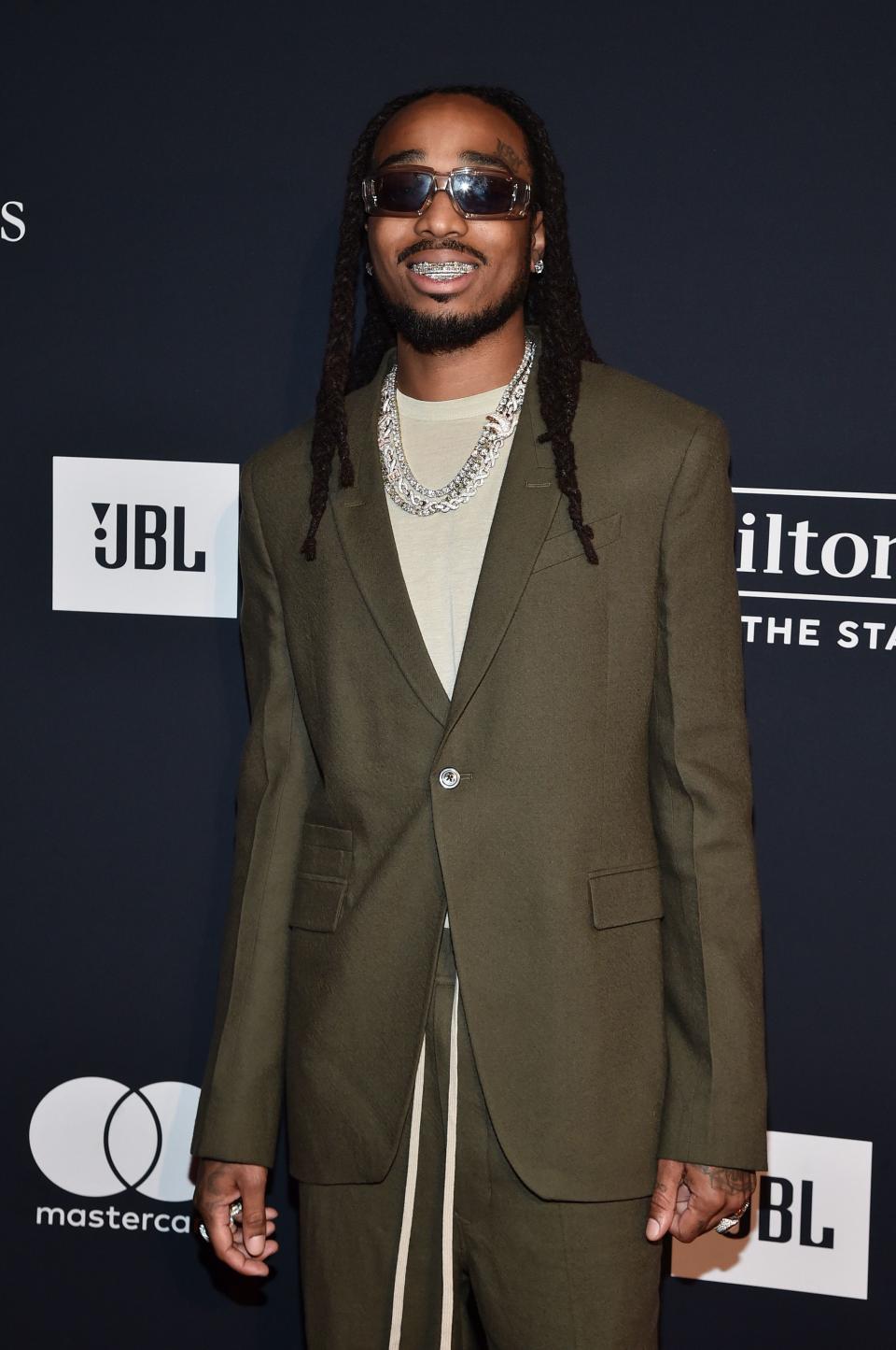 Quavo Wearing Suit