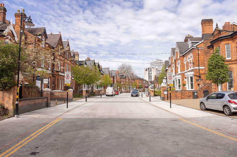 Greenfield Crescent in Birmingham's leafy Calthorpe Estate