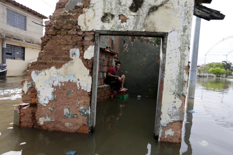 Severe flooding in South America