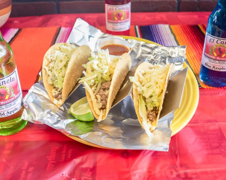 Tacos and more traditional Mexican fare are on the menu at Ellwood City's newly located restaurant El Canelo.