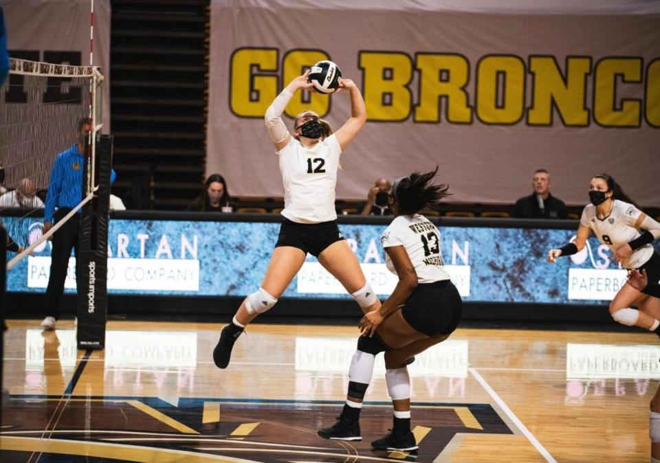 Logan Case was the NCAA Division I leader in total assists this year with 1,421 and second in assists per set (11.94) at Western Michigan this season.