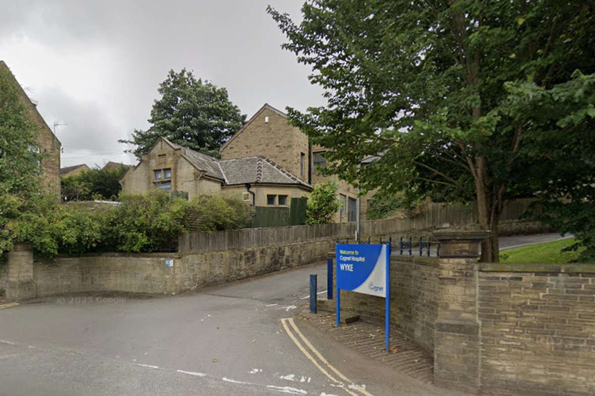 Cygnet Hospital Wyke, in West Yorkshire, has been sanctioned by the NHS safety watchdog  (Google Maps)
