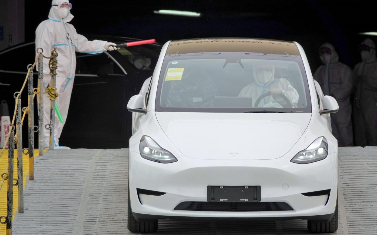 tesla - TANG KE/ Feature China/Future Publishing via Getty Images