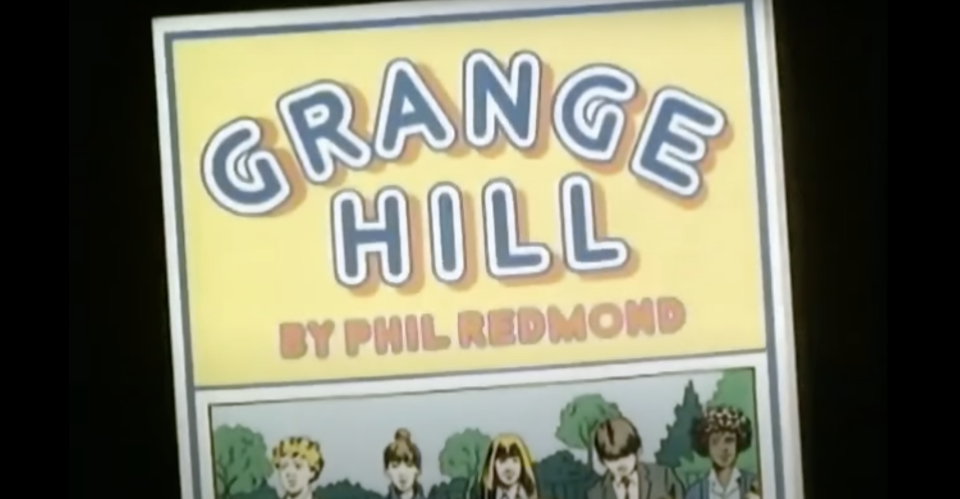 A still from the Grange Hill title sequence. (BBC/YouTube)