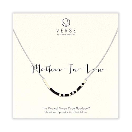 Mother-in-Law Morse Code Necklace (Amazon / Amazon)