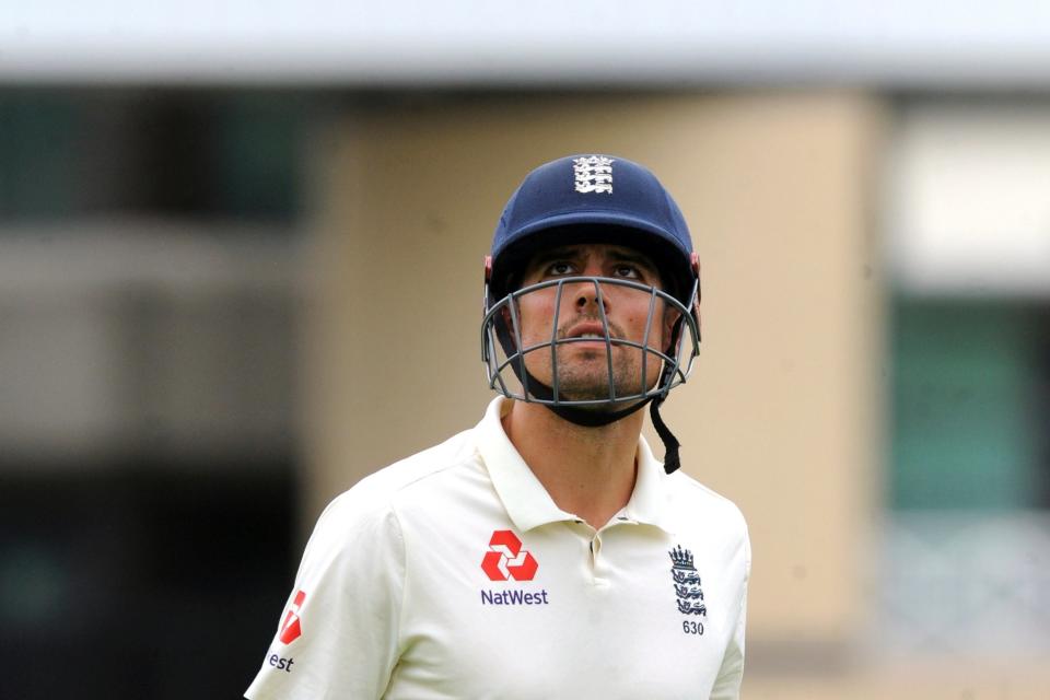 New arrival: Alastair Cook is set to become a father for the third time: AP