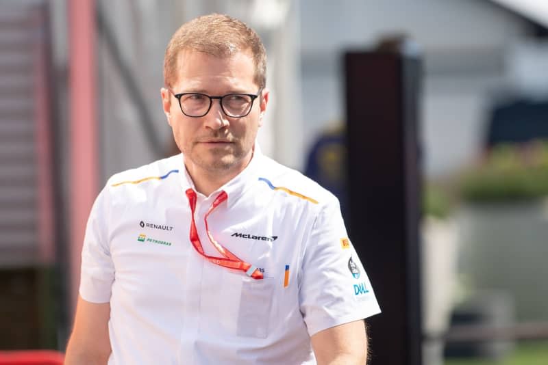 Andreas Seidl, then team manager of the McLaren F1 team, arrives to the paddock during Grand Prix of Germany. Sauber CEO Seidl confident team will be ready to become Audi in 2026. Sebastian Gollnow/dpa