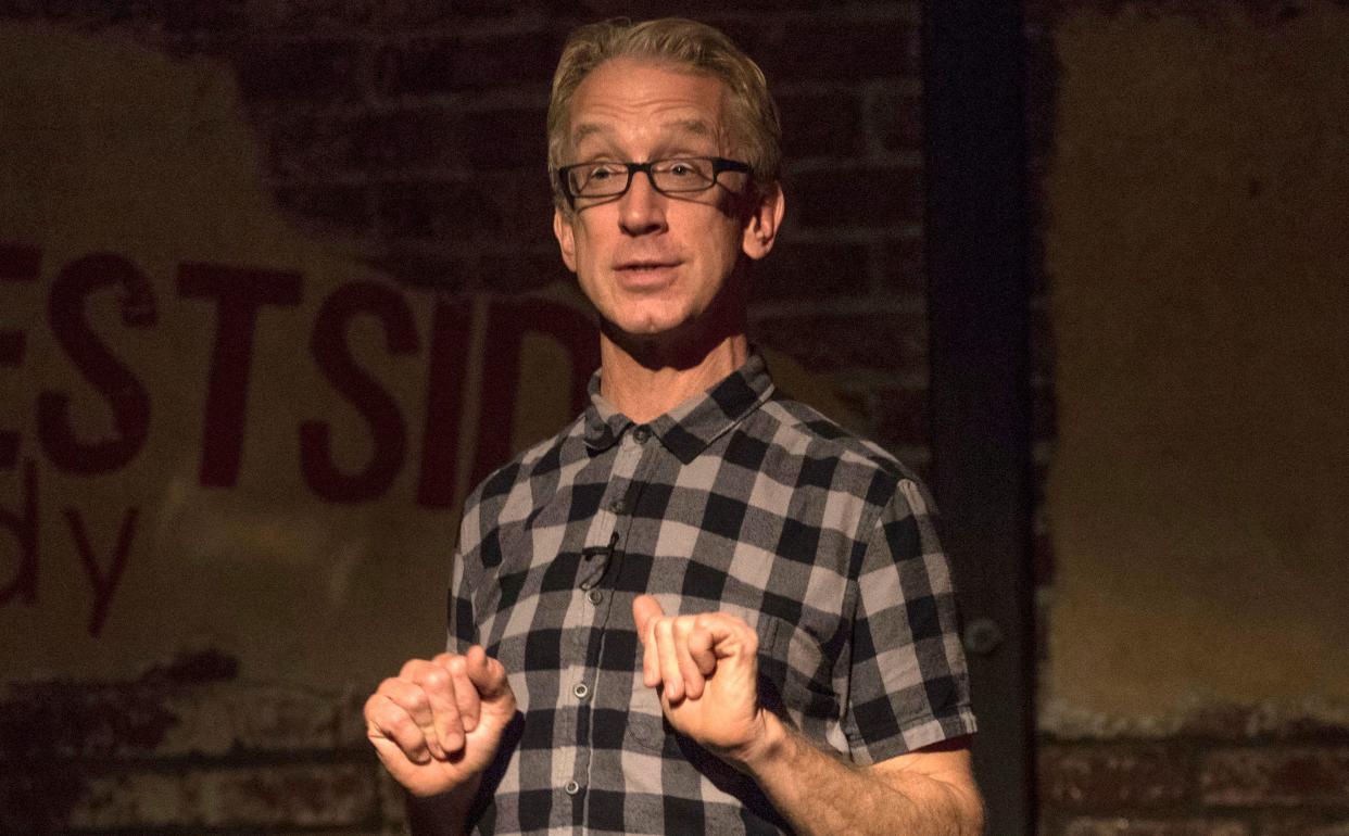 Andy Dick performs at Fun With Dick on Jan. 27, 2016, in Santa Monica, California.&nbsp; (Photo: Michael Bezjian via Getty Images)