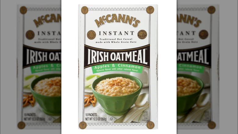 McCann's Apple Cinnamon oatmeal