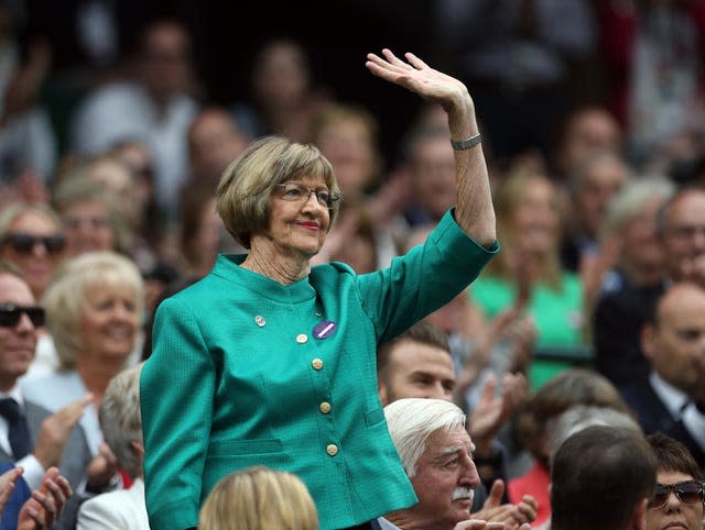 Margaret Court dominated her home grand slam