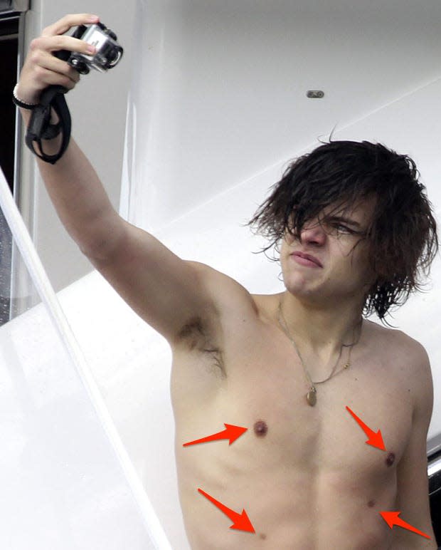 harry styles four nipples