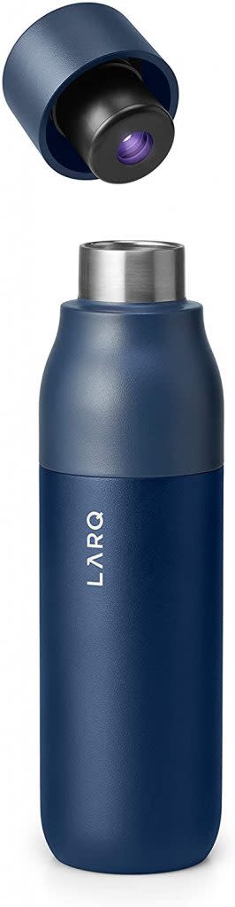 Shop Larq Monaco Blue Self-Sanitizing Water Bottle