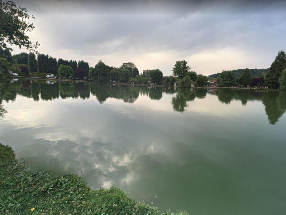 The boy drowned while swimming in a lake at La Croix du Vieux Pont campsite: Google Street View