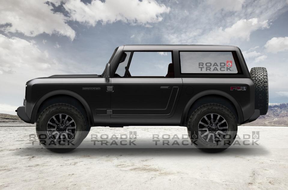 <p>Naturally, these unofficial renderings simply represent our best guess at what the 2020 Ford Bronco might look like. Aside from the teaser image of the truck under the sheet, Ford has hardly spilled any details on the new SUV. <strong><em>(Continued on next slide)</em></strong></p>