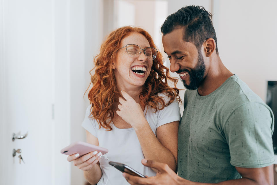 Laughter is good for your mental health. (Getty Images)