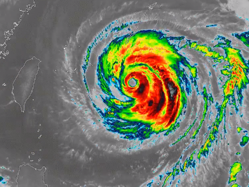 Super Typhoon Maria set to hit Taiwan with 130mph winds as authorities place island on lockdown