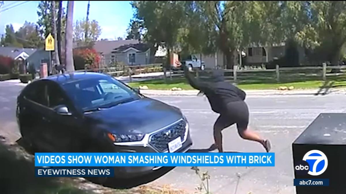 Brick vandal hits more cars in Los Angeles