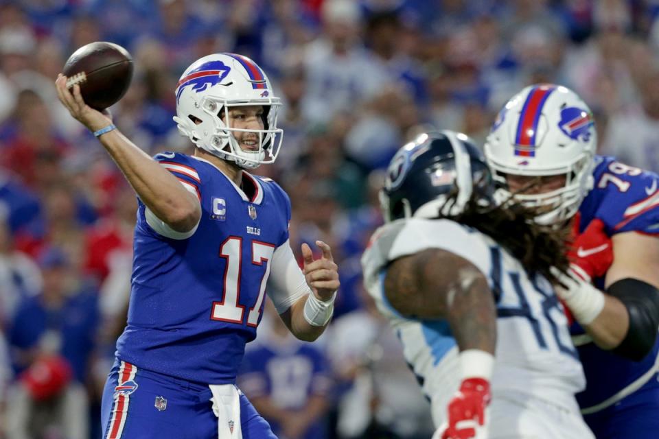 Josh Allen and the Buffalo Bills are returning to London for the 2023 NFL International Series (Getty Images)