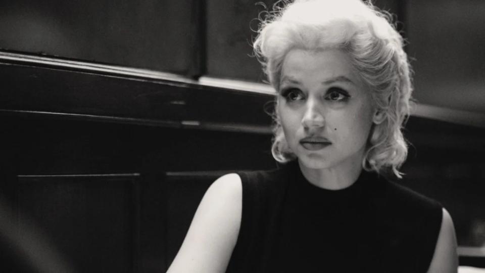 Ana De Armas as Marilyn Monroe in "Blonde" (2022)