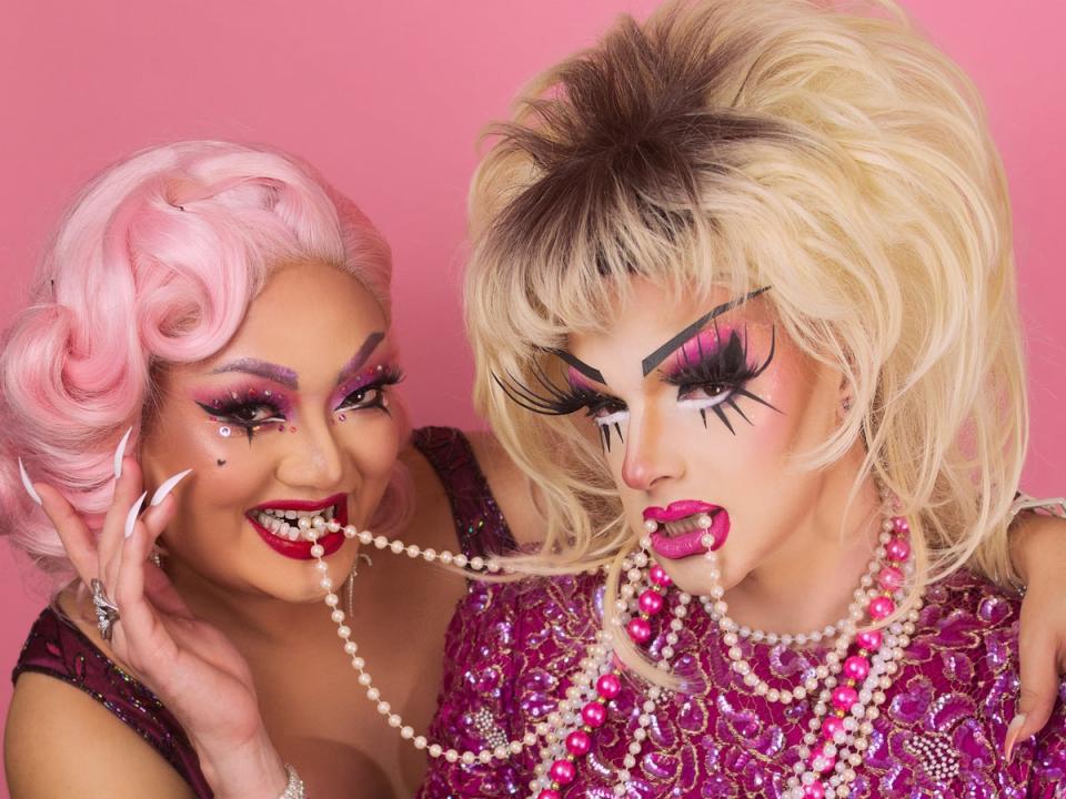 Emi Grate and Nancy Nogood host a weekly drag brunch at Dromedary: Coming Out in Bushwick, Brooklyn (Dromedary: Coming Out)