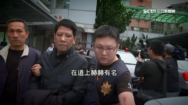 海陸仔涉入不少刑案，遭判刑17年9個月。