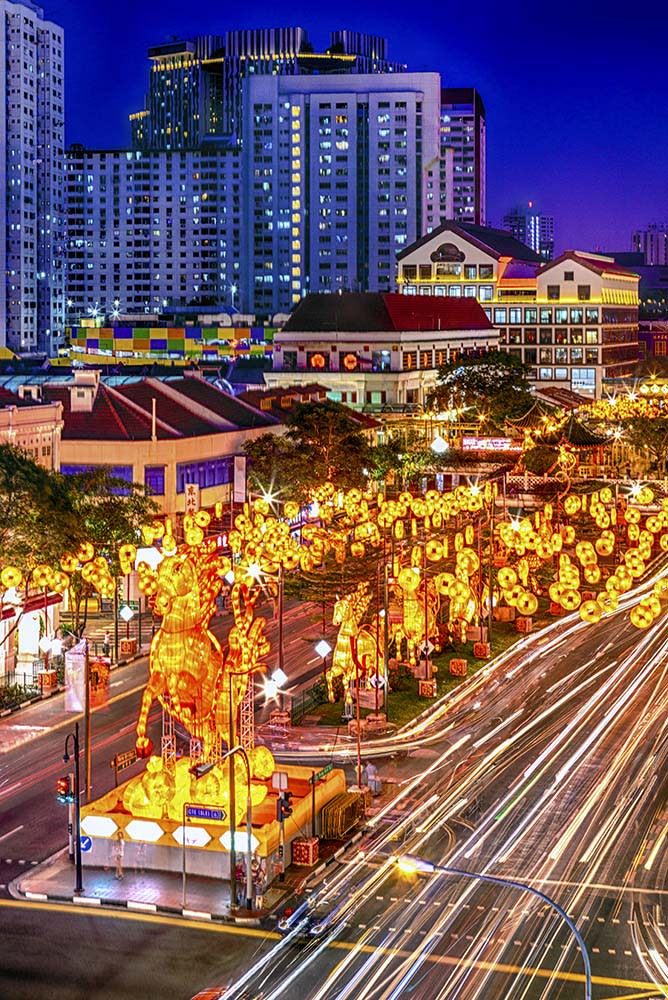 牛車水的春節裝飾（Image Source : Getty Creative）