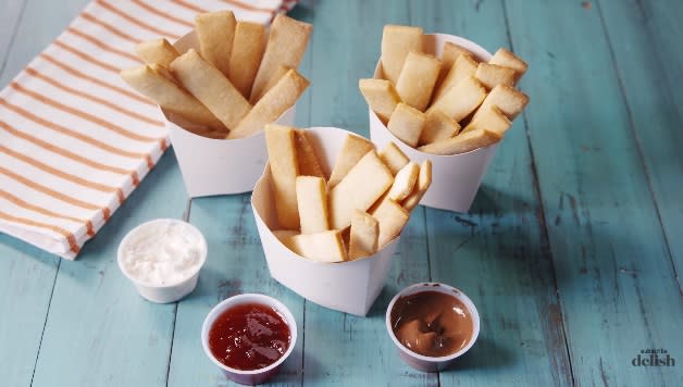 Sugar cookie FRIES are a real thing, and they’re so easy to make