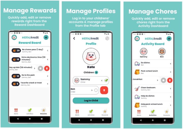 Kiddie Kredit app.