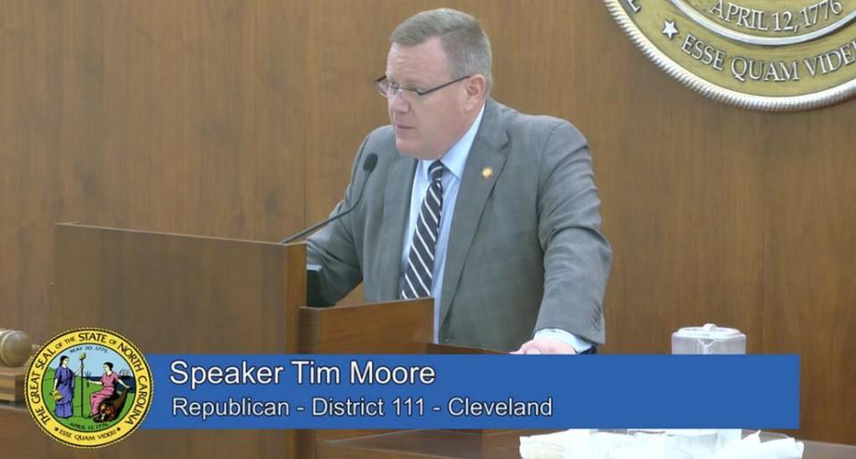 NC House Speaker Tim Moore