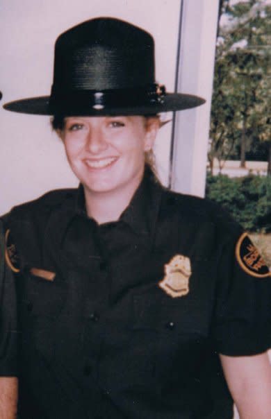 Jenn Budd was a senior patrol officer with U.S. Customs and Border Protection in San Diego. She worked there from 1995 to 2001 and said she has never seen anything as bad as what the organization is doing to immigrant children now. (Photo: Courtesy of Jenn Budd)