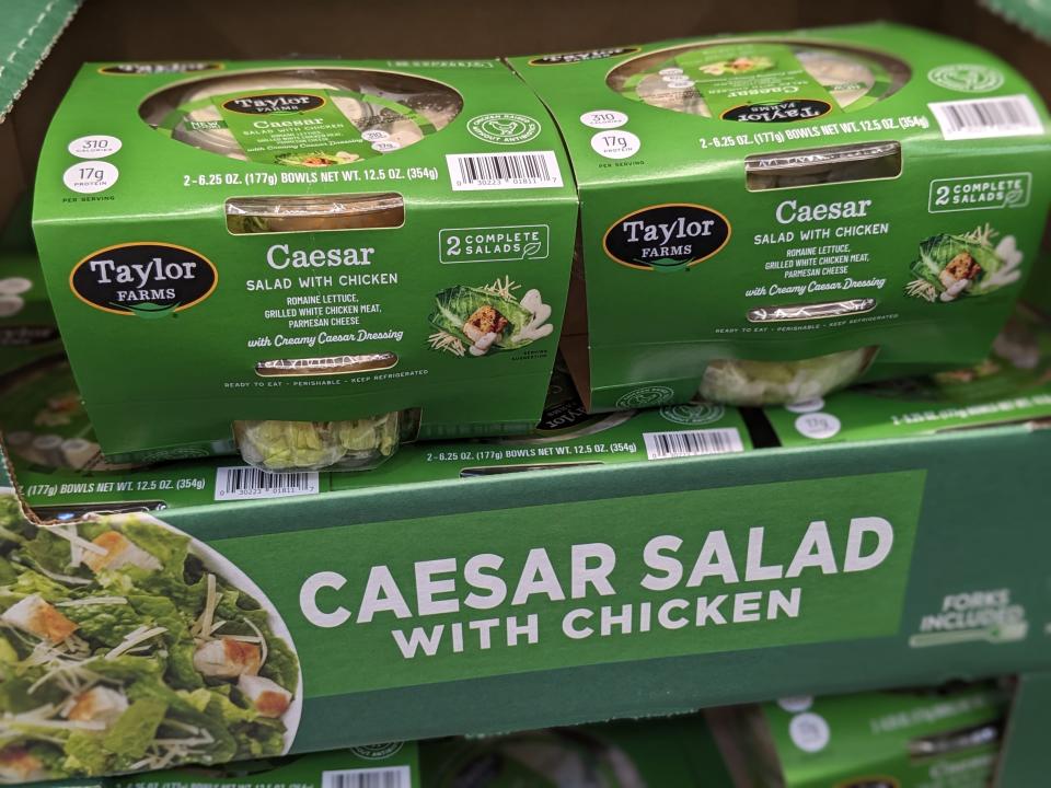 Taylor Farms Caesar salad with chicken
