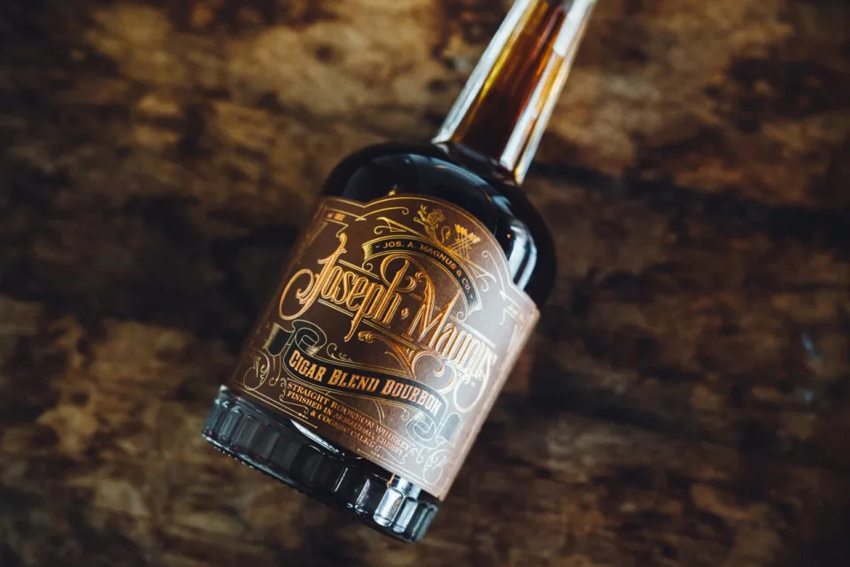 The Cigar Blend Bourbon has notes of vanilla and dried fruit, a hint of spice and a boozy kick.